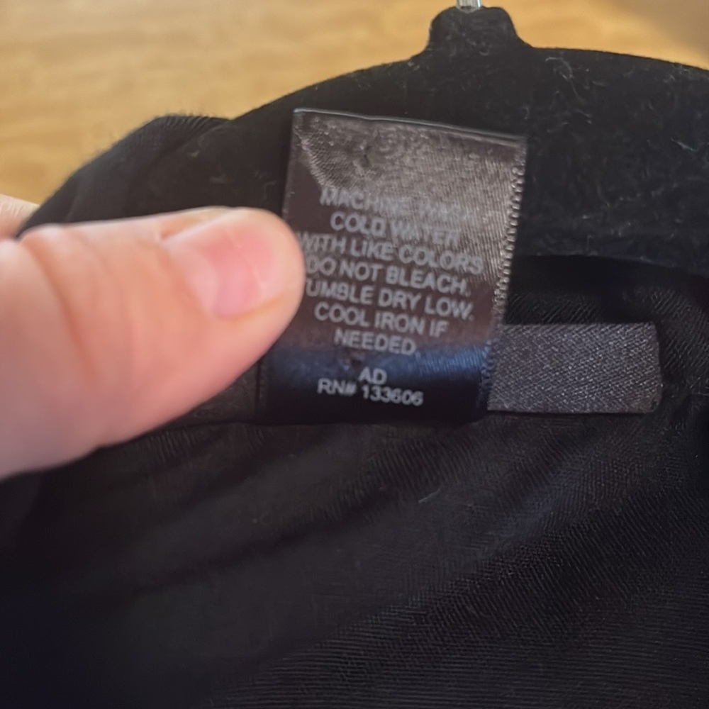 Ashley Stewart size 24 black 100%Viscose slit sides long sleeve wrap. NWOT - Picture 10 of 10